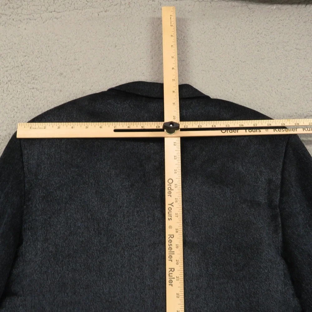 Lubiam Blazer 44L Blue Melange Wool Blend 3/2 Roll Textured Jacket LBM 1911